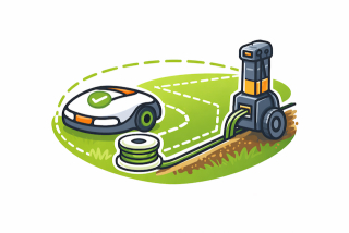 Inštalácia káblových robotických kosačiek nad 1500m²