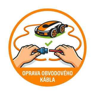 Oprava prerušenia obvodového kábla